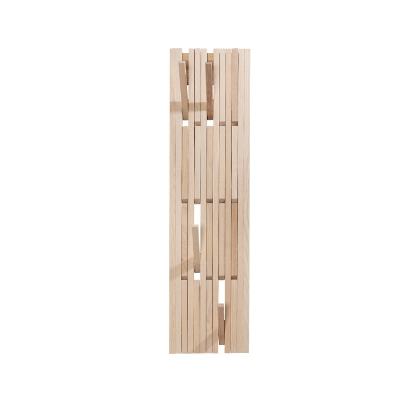 Piano Coat Rack - Per/Use Storage + Organization - Small - Ash Natural Oiled - HORNE