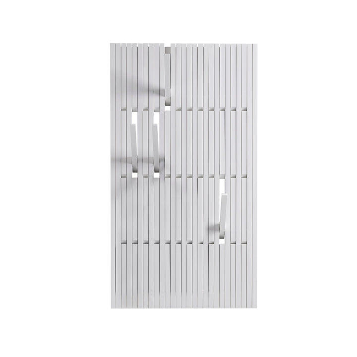 Piano Coat Rack - Per/Use Storage + Organization - Large - Beech White - HORNE