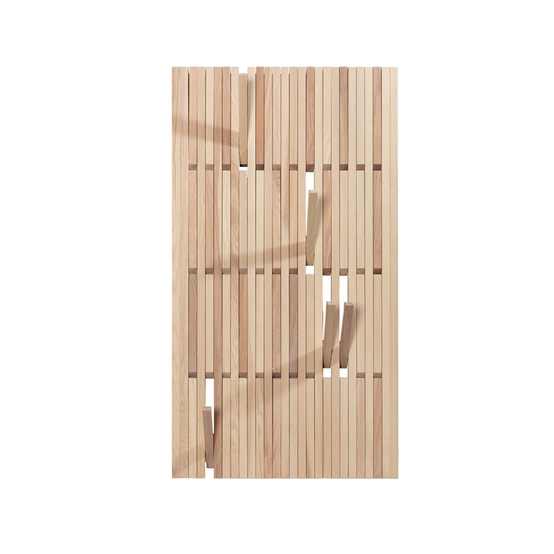 Piano Coat Rack - Per/Use Storage + Organization - Small - Ash Natural Oiled - HORNE