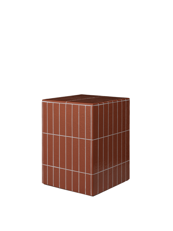 Pillar Side Table - Ferm Living Tables + Desks - Brown - HORNE