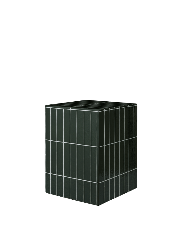 Pillar Side Table - Ferm Living Tables + Desks - Dark Green - HORNE