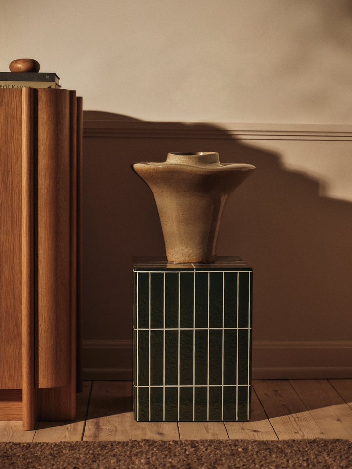 Pillar Side Table - Ferm Living Tables + Desks - Brown - HORNE