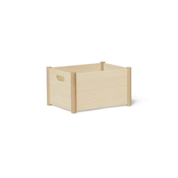 Pillar Storage Box - Form + Refine Storage + Organization - Medium - Beech - HORNE