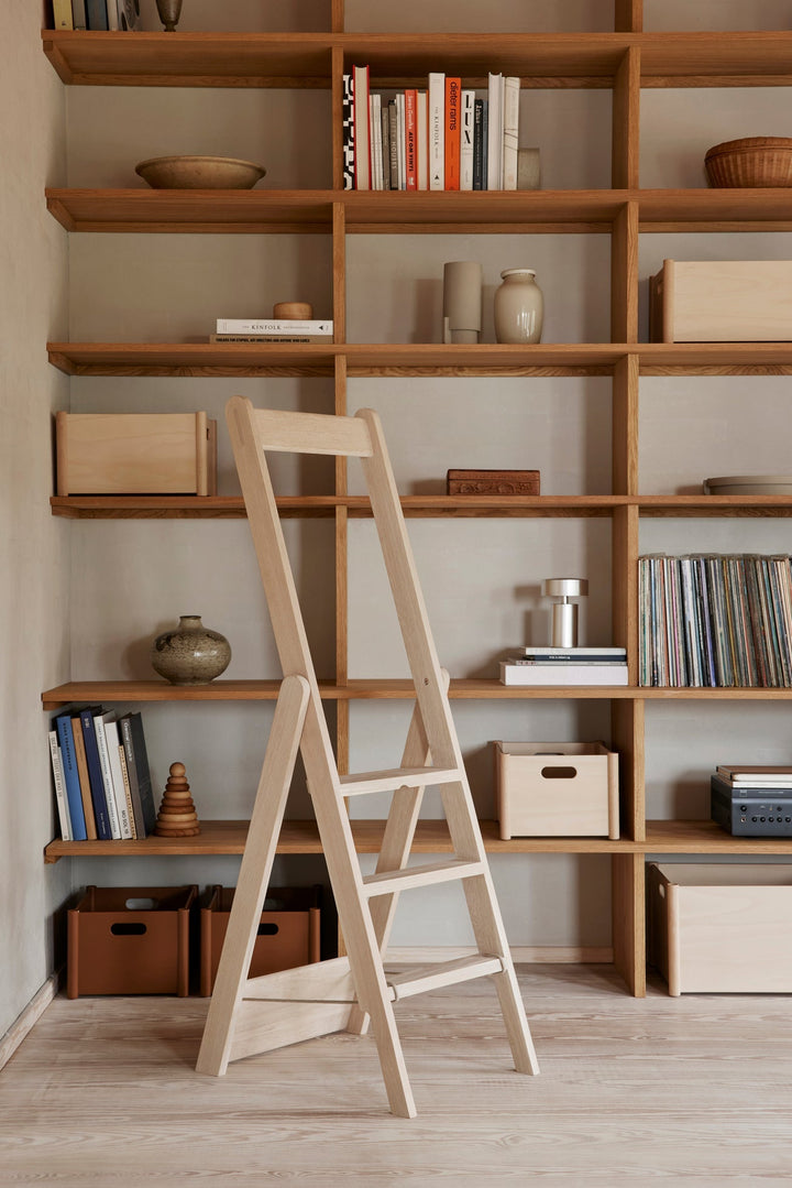 Pillar Storage Box - Form + Refine Storage + Organization - Medium - Warm Grey - HORNE