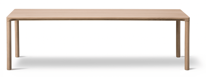 Piloti Coffee Table - Model 6715 - Fredericia - Tables - Short - 13.8" - Lacquered Oak - HORNE