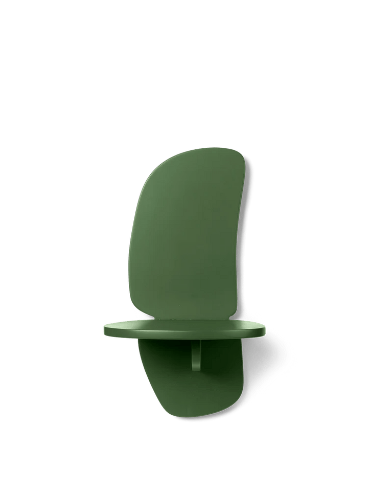 Pilu Shelf - Ferm Living Shelving - Large - Dark Green - HORNE