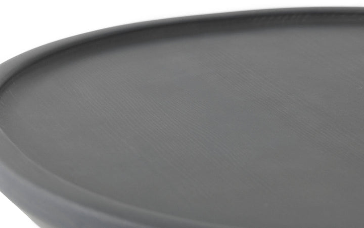 Pine End Table - Normann Copenhagen Side Tables - Pine Table Small - Dark Grey - HORNE