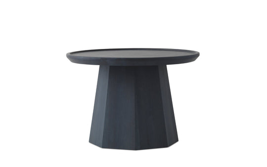 Pine End Table - Normann Copenhagen Side Tables - Pine Table Large - Dark Blue - HORNE