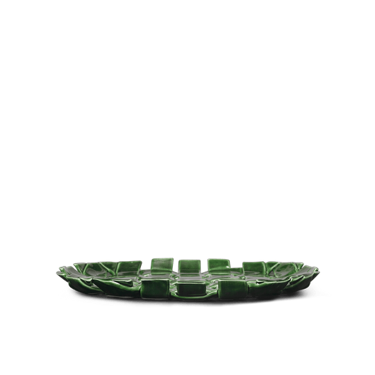 Plait Platter - Ferm Living - Serveware - Emerald Green - HORNE