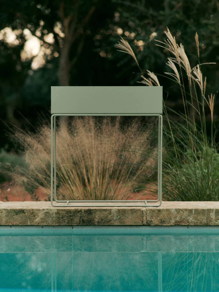 Plant Box - Ferm Living Office Accessories - Tea Green - HORNE