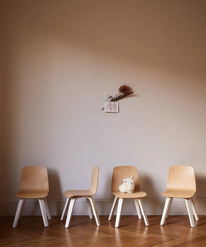 Play Chairs - Set of 2 - Oeuf Kids + Baby - Birch - HORNE