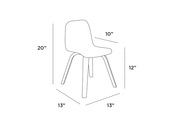 Play Chairs - Set of 2 - Oeuf Kids + Baby - Birch - HORNE