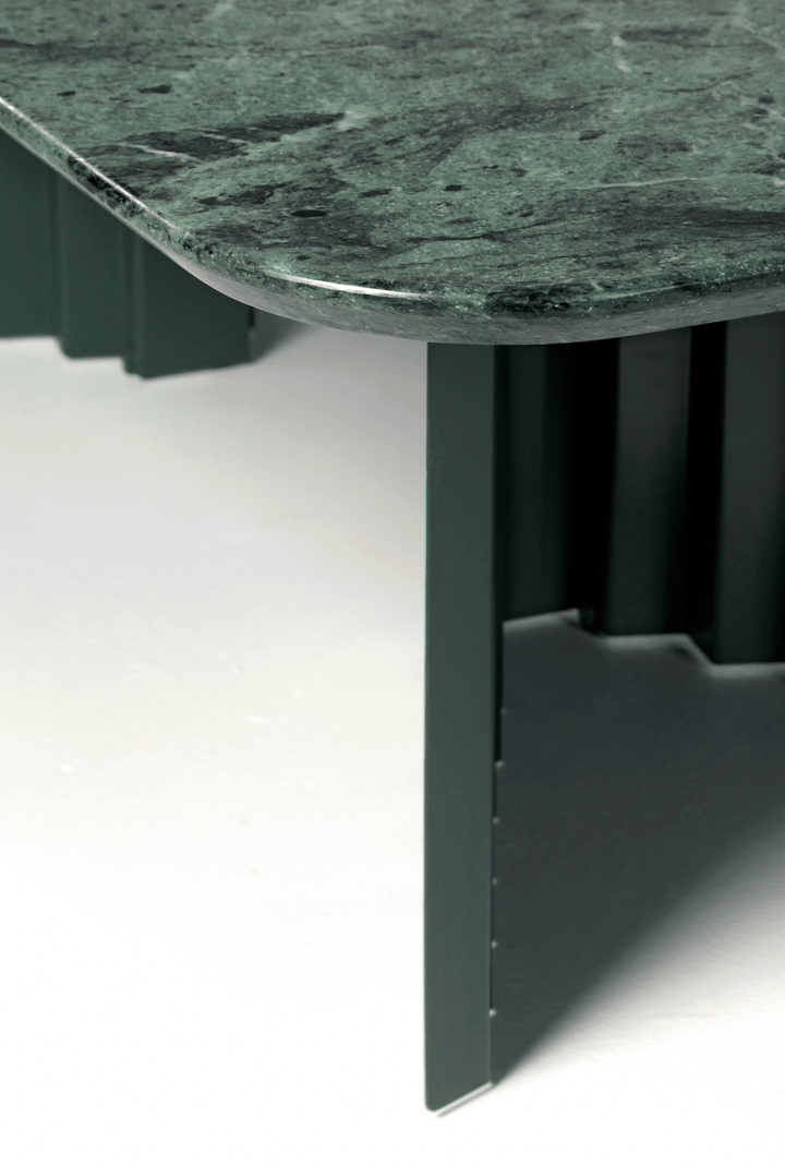 Plec Desk Table - RS Barcelona - Desks - green marble Steel - HORNE