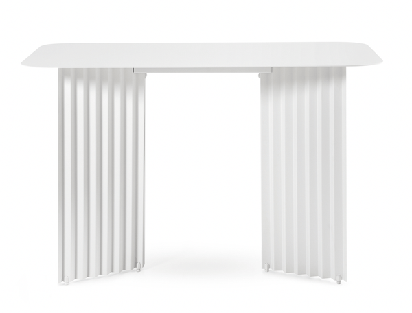 Plec Desk Table - RS Barcelona - Desks - White Steel - HORNE