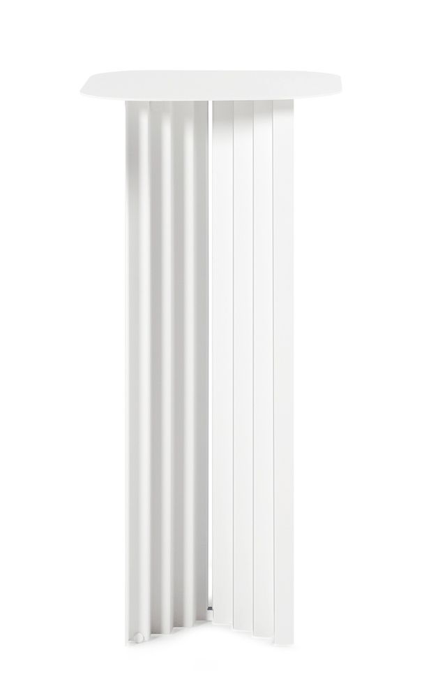 Plec Pedestal - RS Barcelona - Outdoor Furniture - White - HORNE