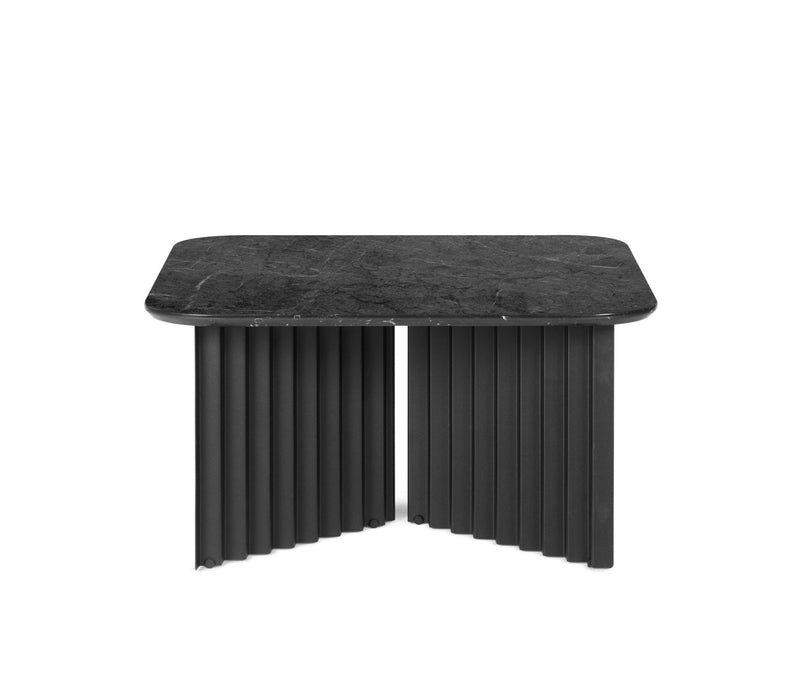 Plec Rectangular Coffee Table - Medium - RS Barcelona - Tables + Desks - White Metal - HORNE