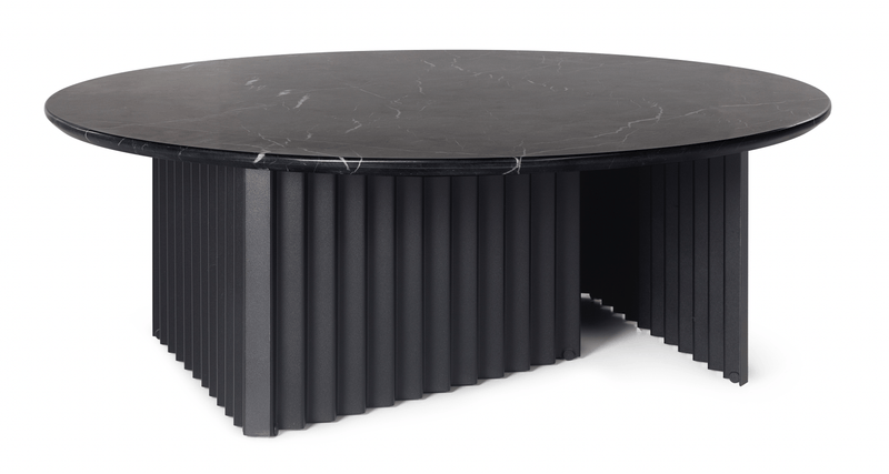 Plec Round Coffee Table - Large - RS Barcelona - Tables + Desks - Green Steel - HORNE