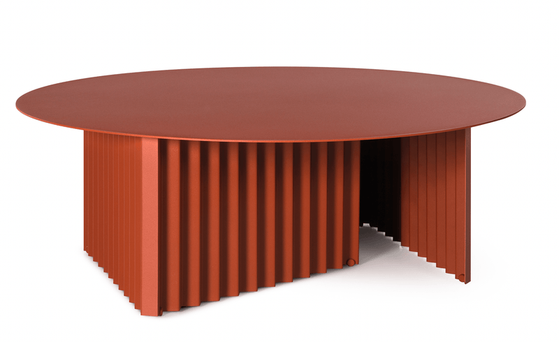 Plec Round Coffee Table - Large - RS Barcelona - Tables + Desks - Green Steel - HORNE