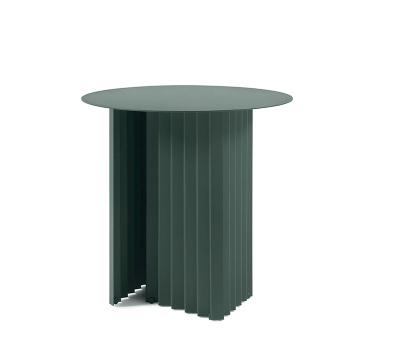 Plec Round Coffee Table - Small - RS Barcelona - Tables + Desks - White Steel - HORNE