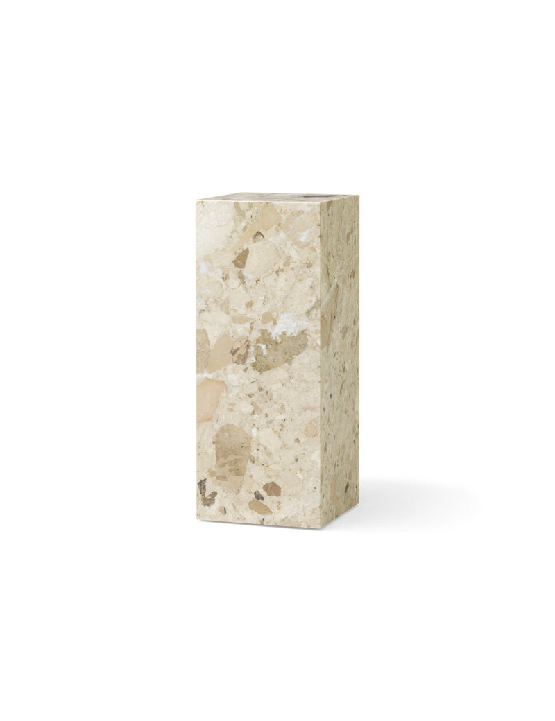 Plinth - Audo Copenhagen - Tables + Desks - Tall - Calacatta Viola Marble - HORNE