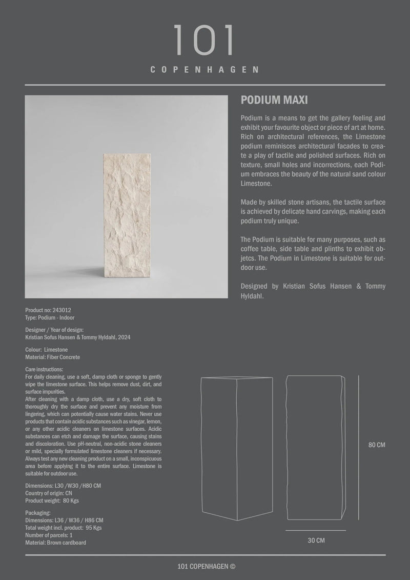 Podium - 101 Copenhagen Tables - HORNE