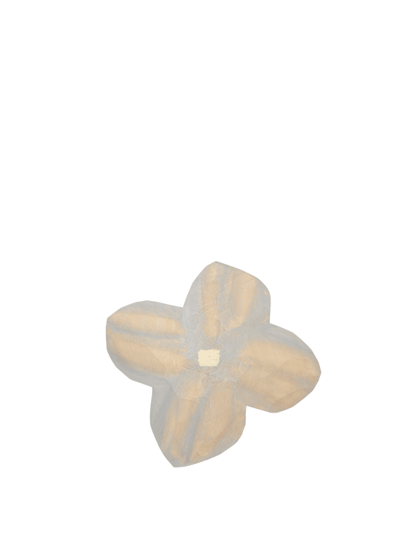 Poesie Hand - carved Hook - Ferm Living Hangers & Hooks - Mist Blue - HORNE