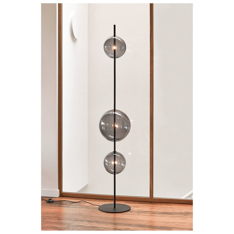 Point Modular Floor Lamp - CITTA Floor Lamps - Black - HORNE