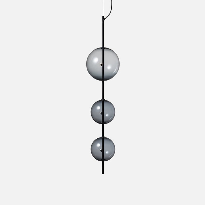 Point Modular Pendant - CITTA Pendants - Configuration 8 - Black - HORNE