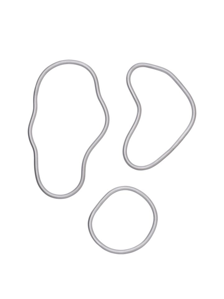 Pond Trivets - Set of 3 - Aluminium - Ferm Living