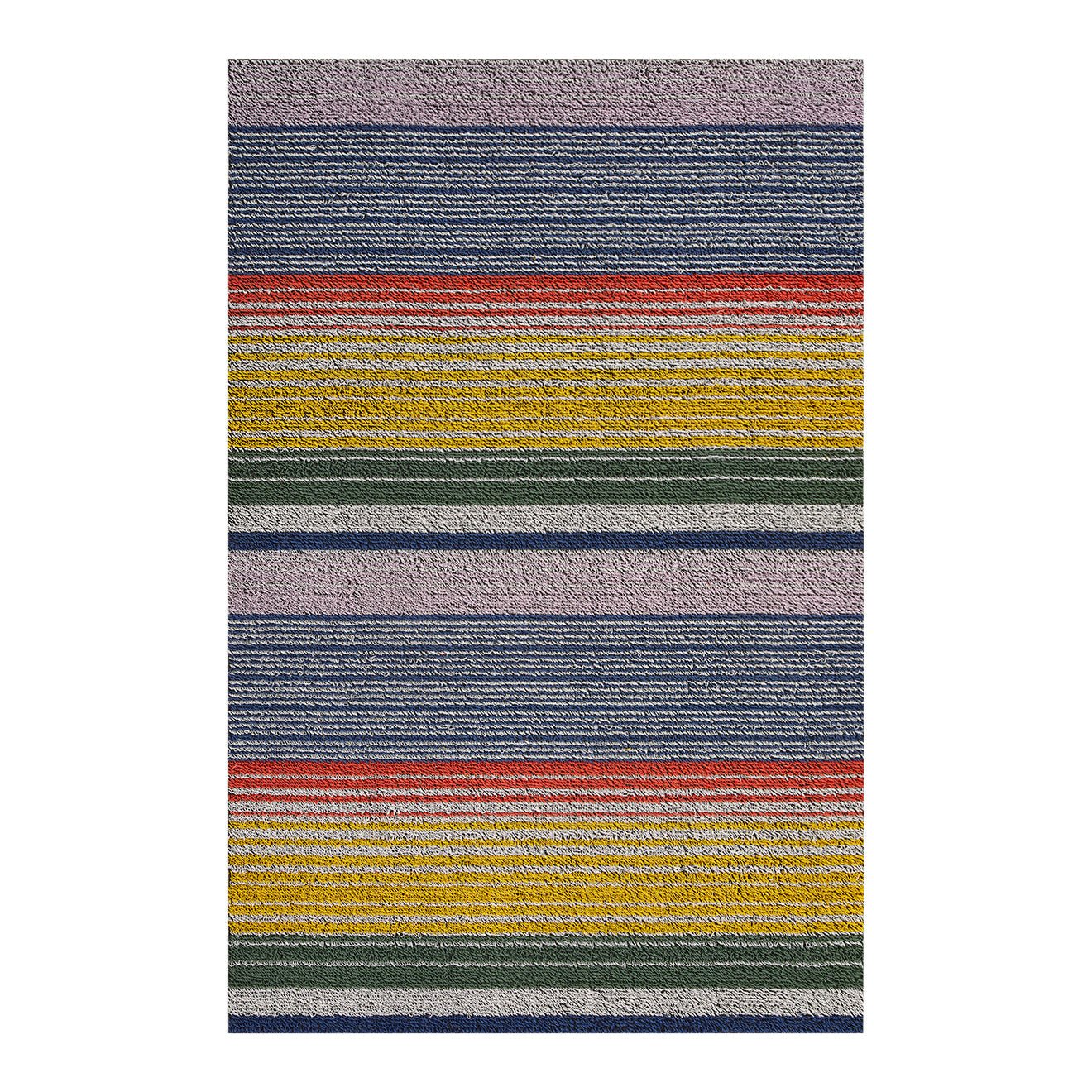 Pop Stripe Shag Rug in Multi