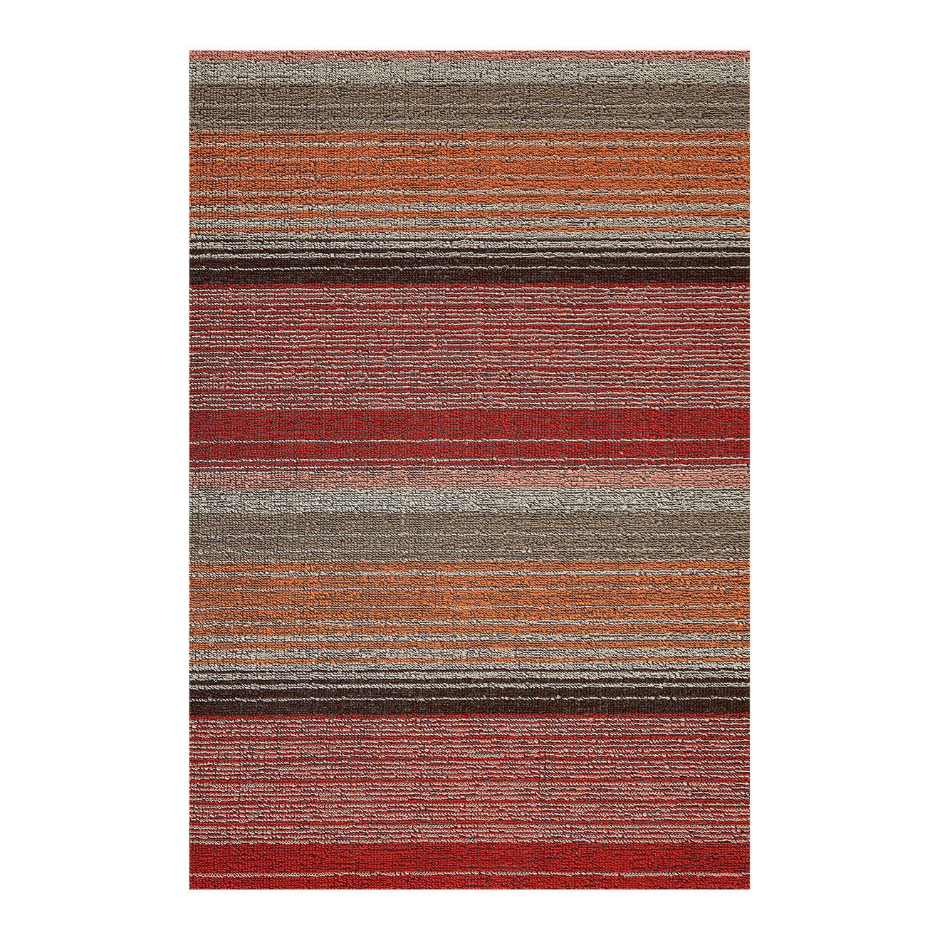 Pop Stripe Shag Rug in Multi