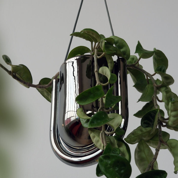 Portico Planter - Misewell Pots & Planters - Chrome - HORNE