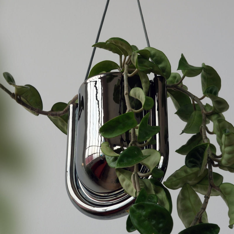 Portico Planter - Misewell Pots & Planters - Chrome - HORNE