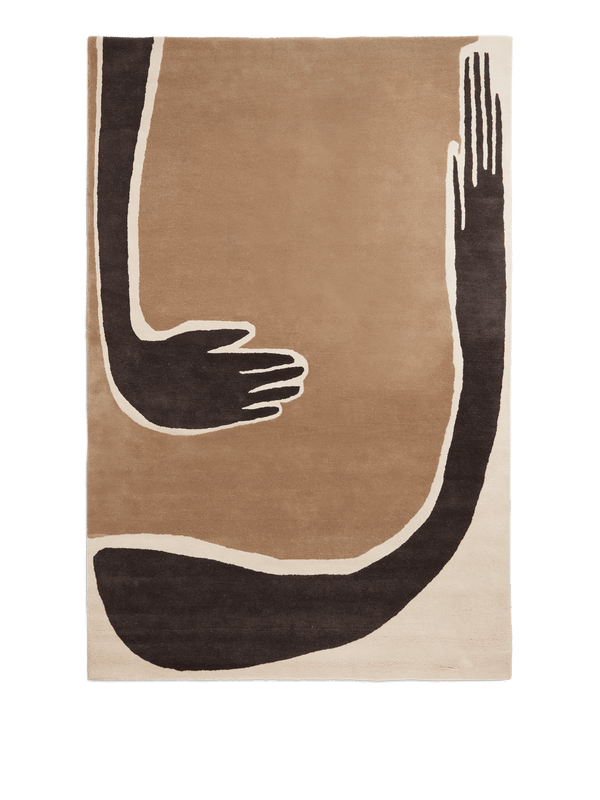 Pose Tufted Rug - Ferm Living - Rugs - 118.1" x 78.7" - HORNE