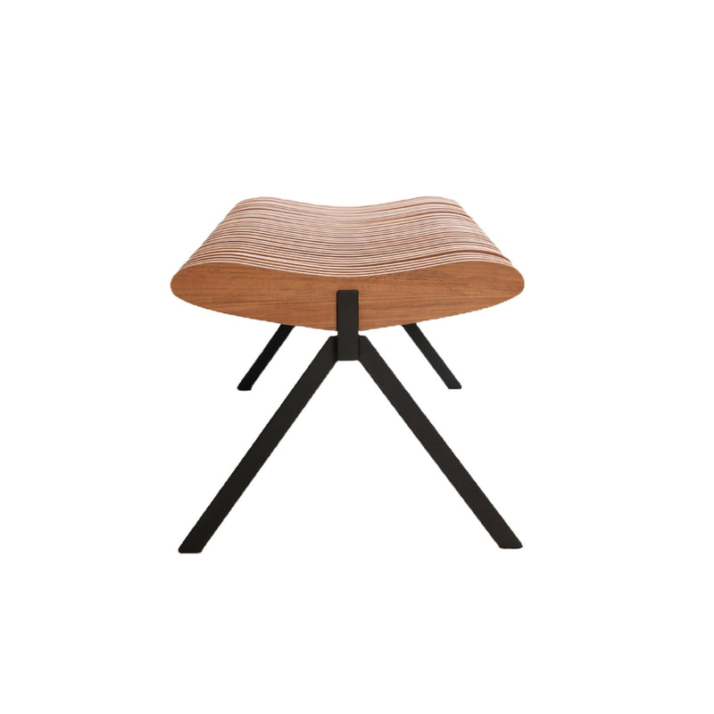 Prelude Bench - Per/Use Stools + Benches + Ottomans - Small - Matte Black - Oak Natural Oiled - HORNE