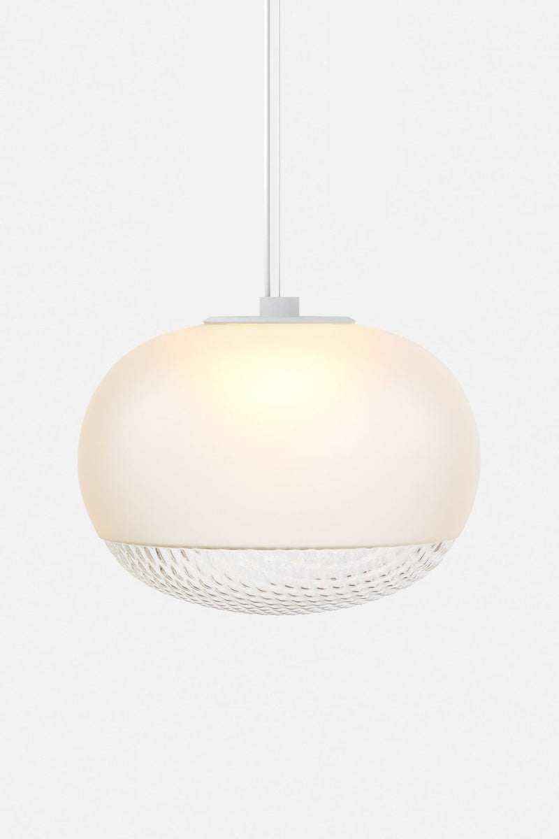 Print Pendant - RBW Lighting - Cable Suspension - Clear/Frosted Glass - 2700K (warm white) - HORNE