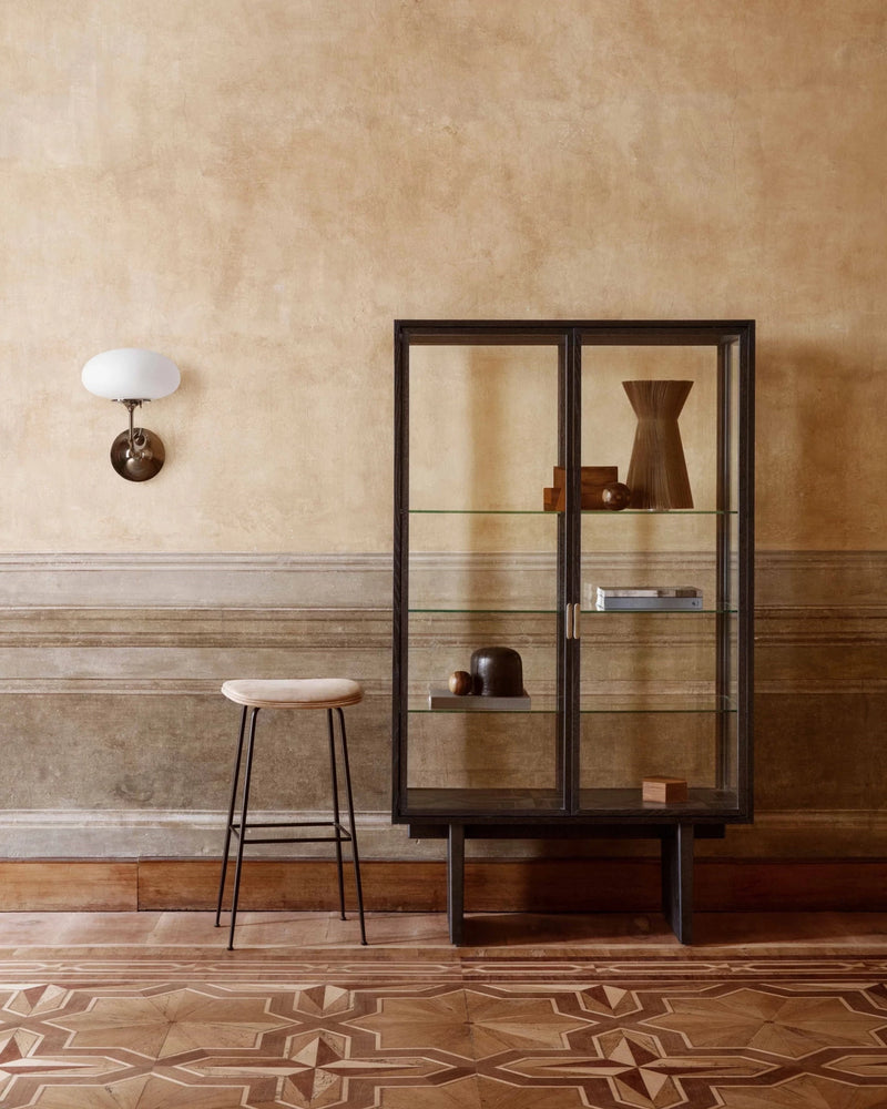 Private Vitrine - Gubi Sideboards + Cabinets - Light Stained Oak Veneer - HORNE