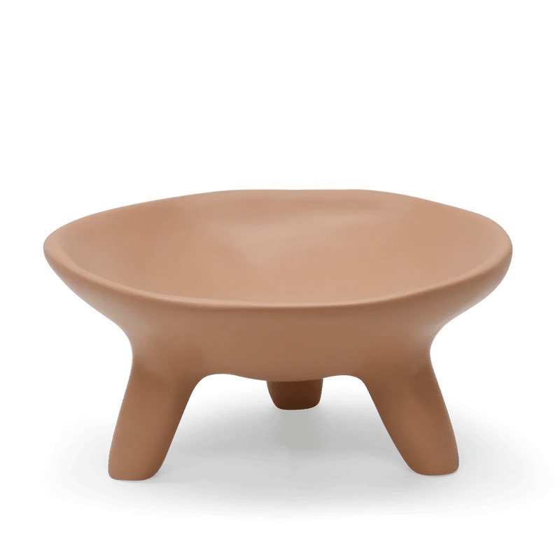 Puddle Elevated Bowl - Tina Frey Serveware - Large - White - HORNE