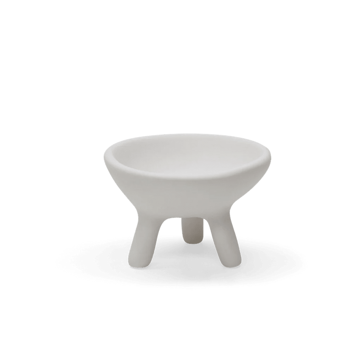 Puddle Elevated Bowl - Tina Frey Serveware - Medium - White - HORNE