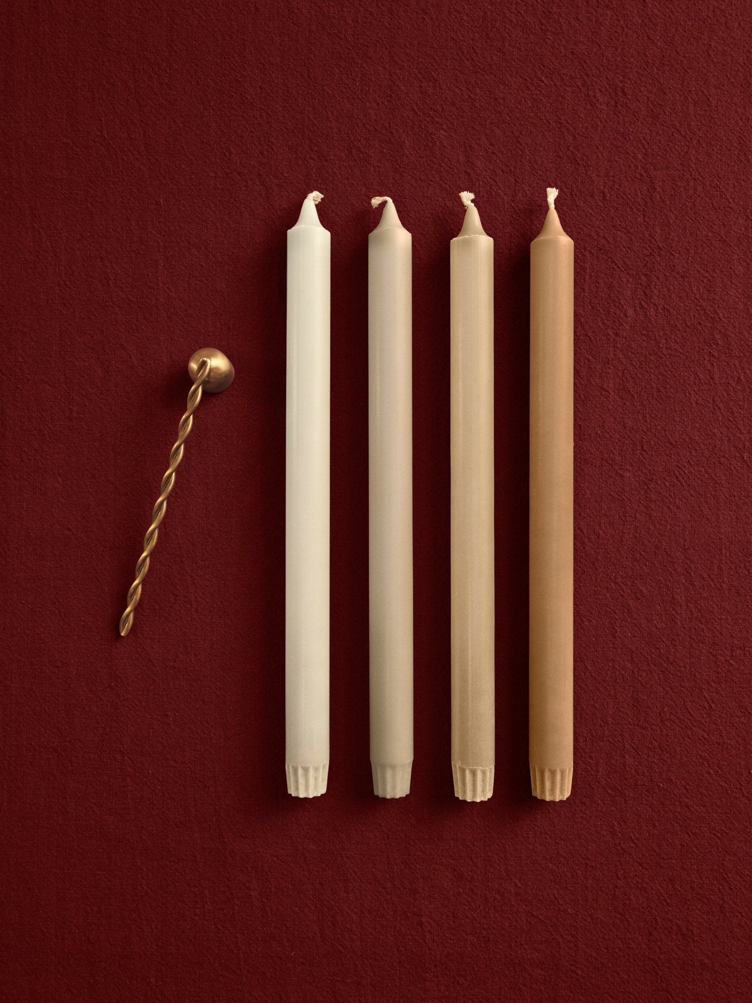 Pure Candles - Set of 4 - Faded - Ferm Living