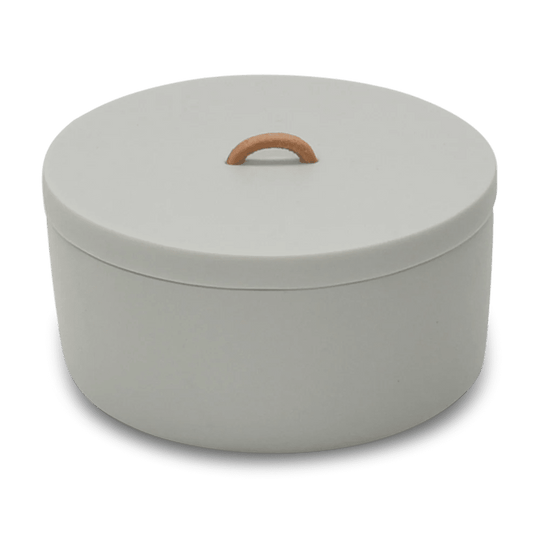 Purist Coaster Box - Tina Frey Serveware - Cement - HORNE