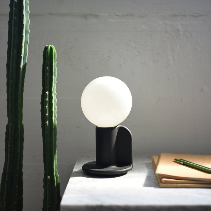 Q Lamp - Misewell Lamps - Black - Dimmable - HORNE