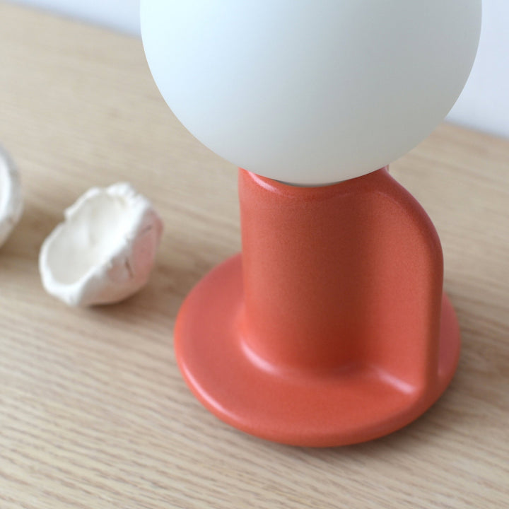 Q Lamp - Misewell Lamps - Coral - HORNE