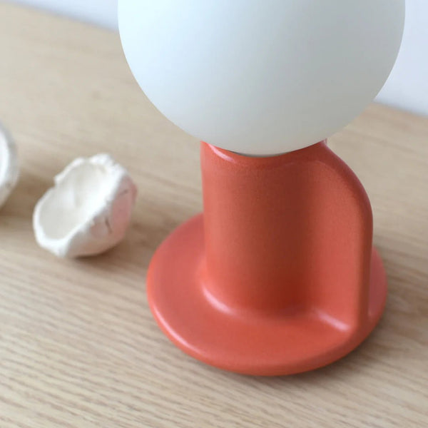 Q Lamp - Misewell Table + Task - Coral - HORNE