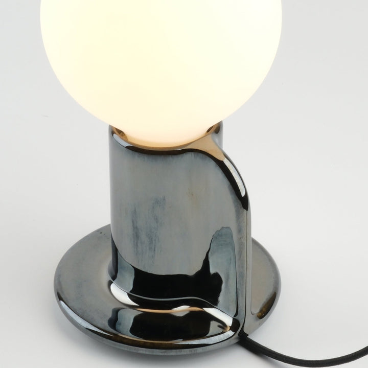 Q Lamp - Misewell Lamps - Chrome - Dimmable - HORNE