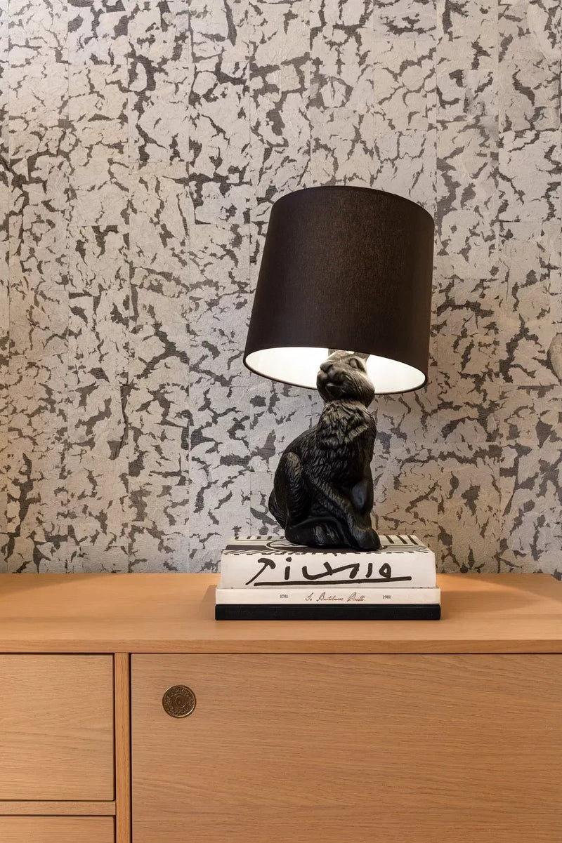 Rabbit Lamp - Moooi Lighting - Rabbit lamp shade black - HORNE