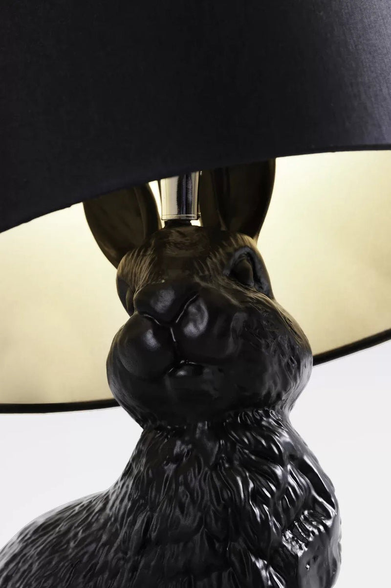 Rabbit Lamp - Moooi Lighting - Rabbit lamp shade black - HORNE