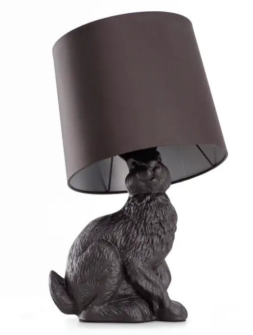 Rabbit Lamp - Moooi Lighting - Rabbit lamp shade black - HORNE
