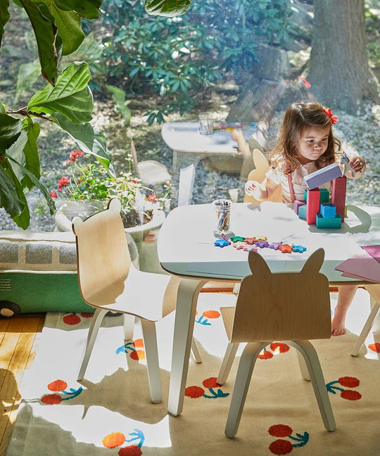 Rabbit Play Chair - Set Of 2 - Oeuf - Kids + Baby - Walnut - HORNE