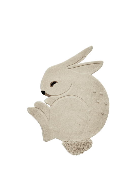 Rabbit Tufted Rug - Off-white - Ferm Living